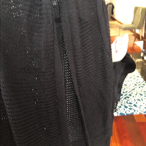BANANA REPUBLIC - Black knit cardigan - Picture 3 of 3